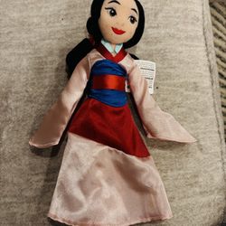 Disney Mulan Plushie New With Tags
