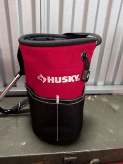 Husky tool pouch with carabiner