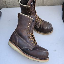 Size 11 M Duradero Work Boots Steel Toe 