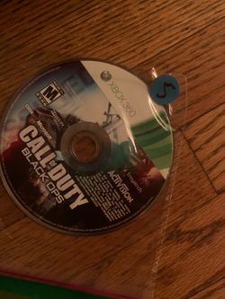 Call of Duty Black Ops Xbox 360 Disc