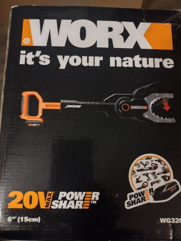 Worx 20V Jaw Saw Cordless Chainsaw