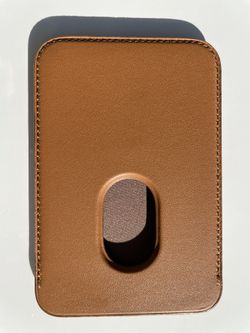 iPhone Leather Wallet with MagSafe - Saddle Brown 