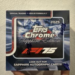 Topps Chrome Sapphire Formula 1