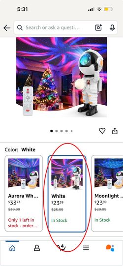 Rossetta Astronaut Galaxy Projector