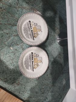 Royal China Co Vintage Quiche Lorraine Recipe Pie Plate
