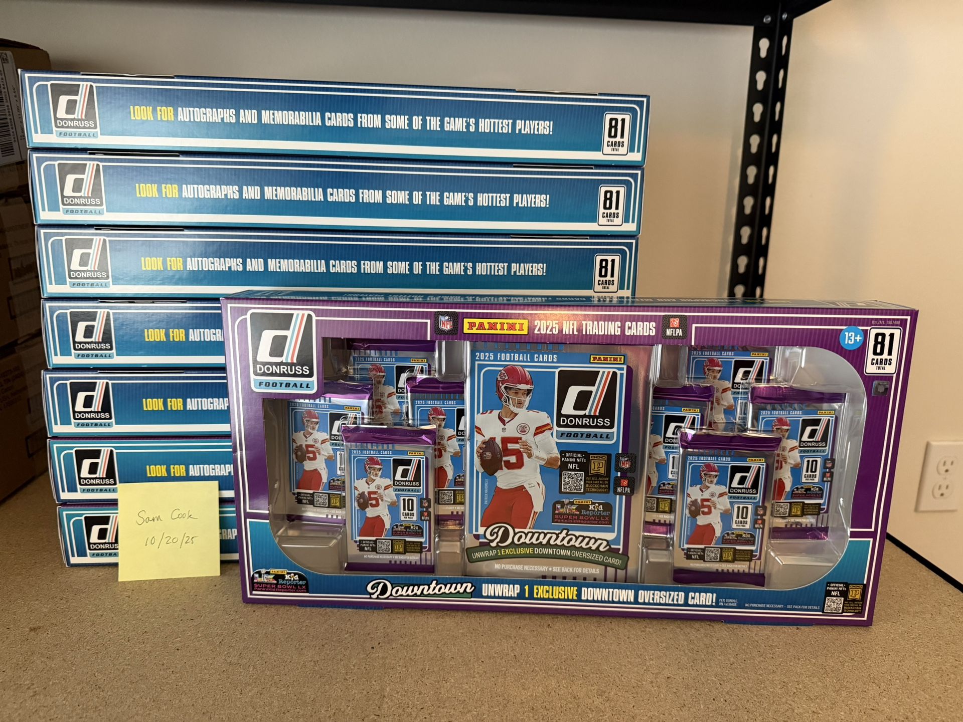 Donruss Football NFL Trading Cards Costco Bundle