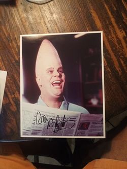DAN AYKROYD CONEHEAD MOVIE PHOTO GRAPH SIGHN WITH COA