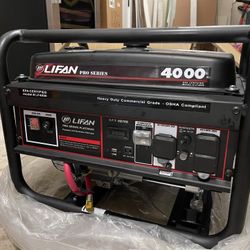 Lifan Pro Series 4000w Portable Generator 
