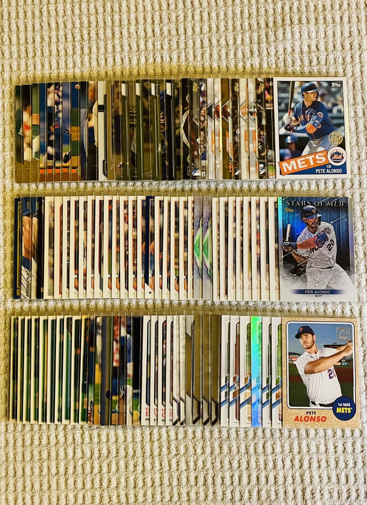 New York Mets 100 Card Baseball Lot!