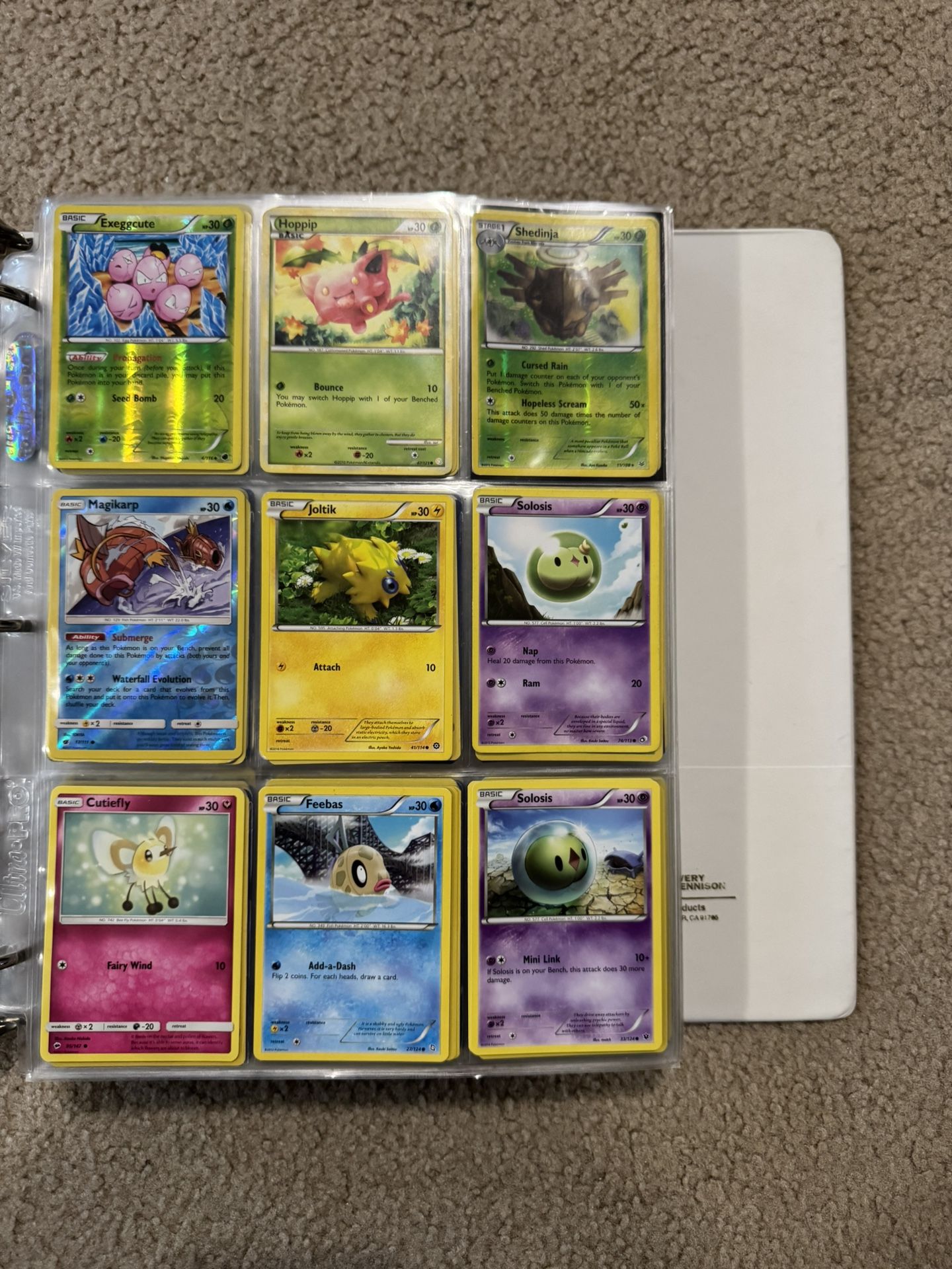 Pokemon Card Binder Collection