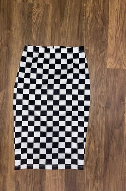 Forever 21 Checkered Pencil Skirt Size Smal