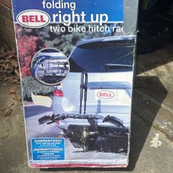 Folding Right Up 2bike Hitch Rack