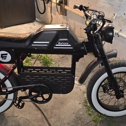 eAhora e-bike 2000W 48V 30Ah with only 46 miles