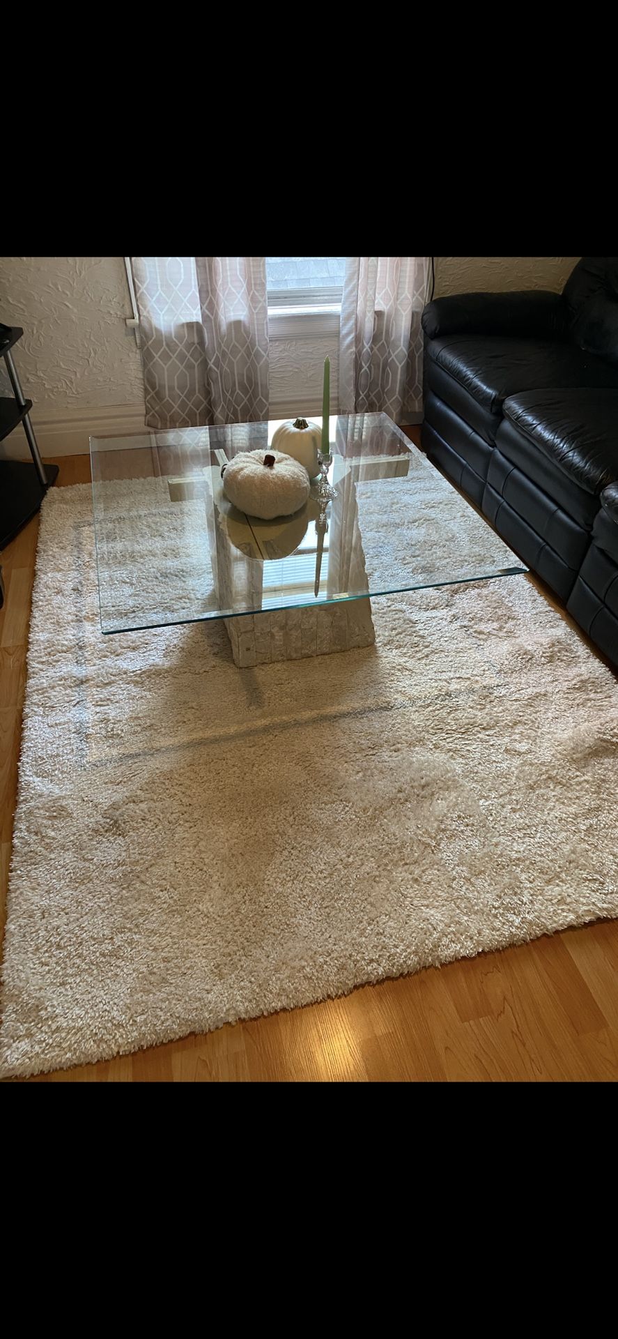 1980s Modern Tessellated Mactan Stone Square Coffee Table 