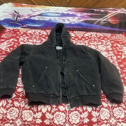 Carhartt WIP OG Black Denim Active Jacket