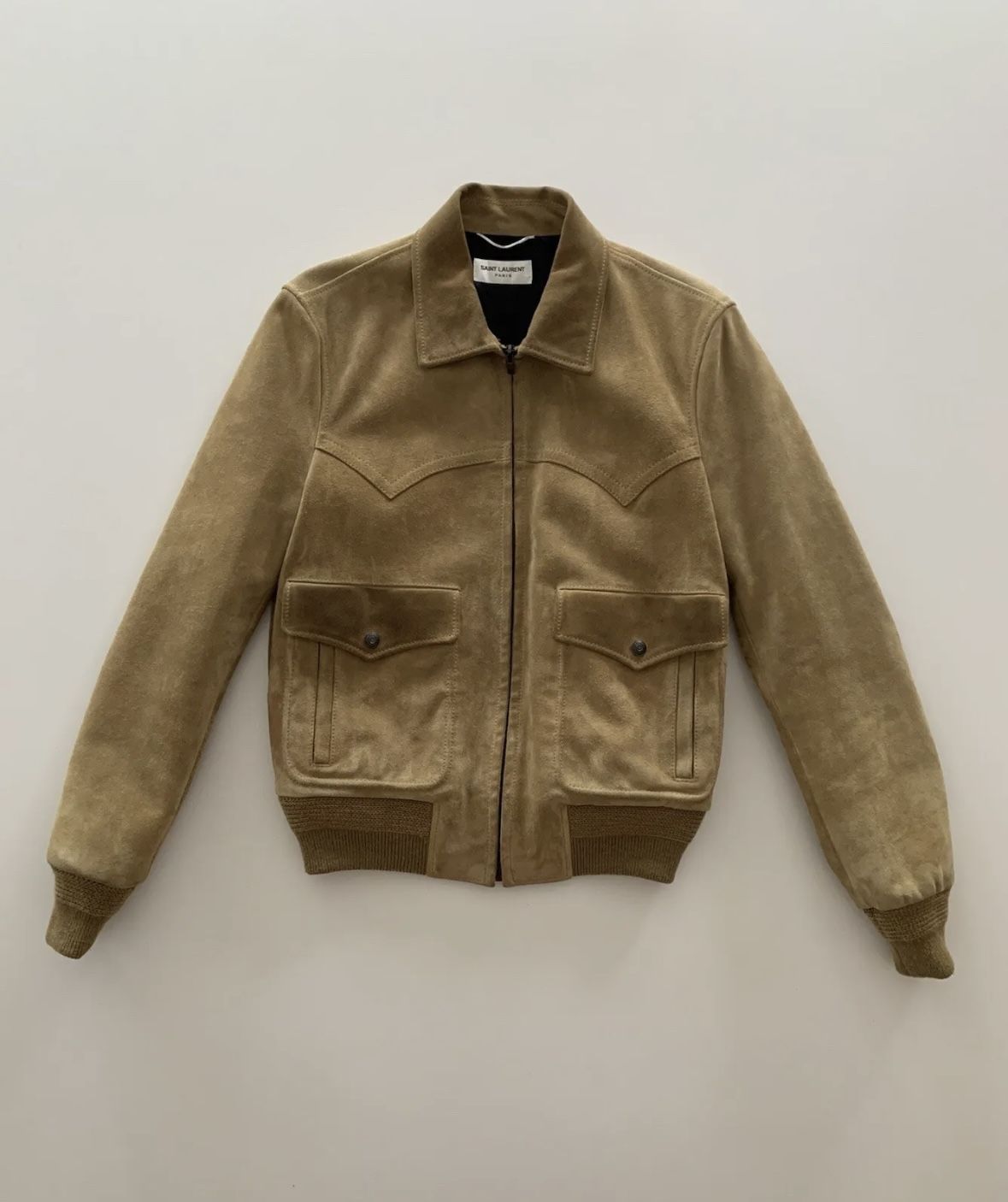 Saint laurent hot sale western jacket