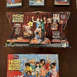 High School Musical Games And DVDs $5 Each Or $20 For The Set