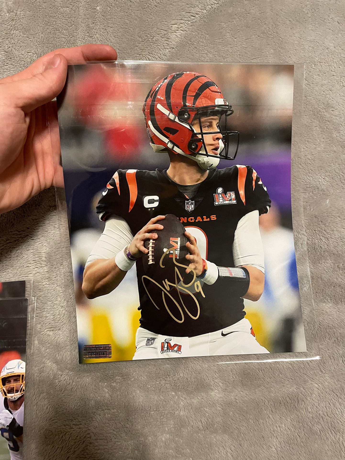 Joe Burrow 8 x 10 Autograph