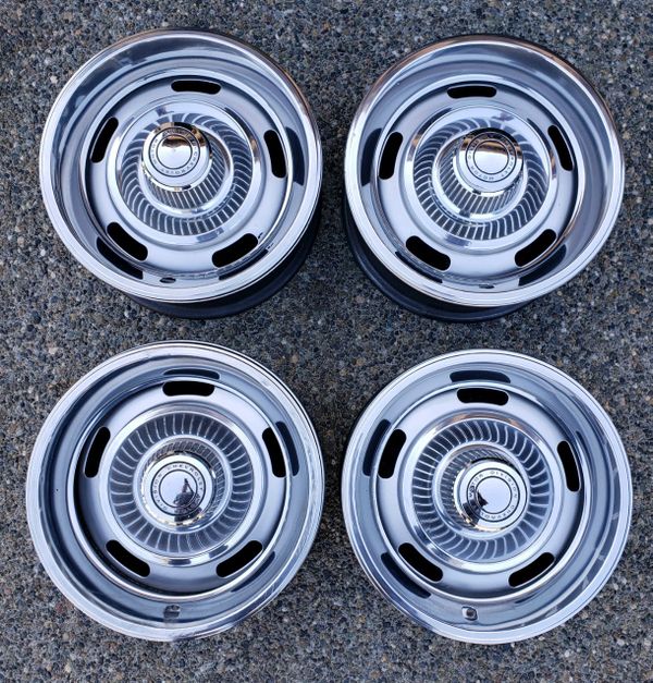 Chevrolet Rally Wheels "YS" MATCHING SET 15x6 225 for Sale in Auburn