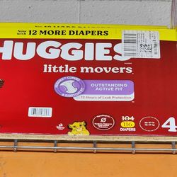MASSIVE SALE!!! HUGGIES SIZE 4 / 116 Ct