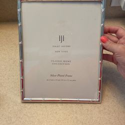 Isaac Jacobs, Silver plated frame 8x10