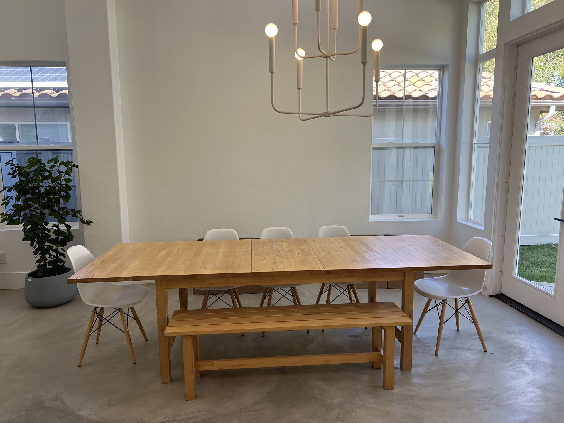 Dining Table And Bench 
