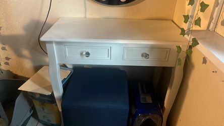 White Vanity Table