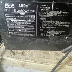 Airco  Army Portable Welder