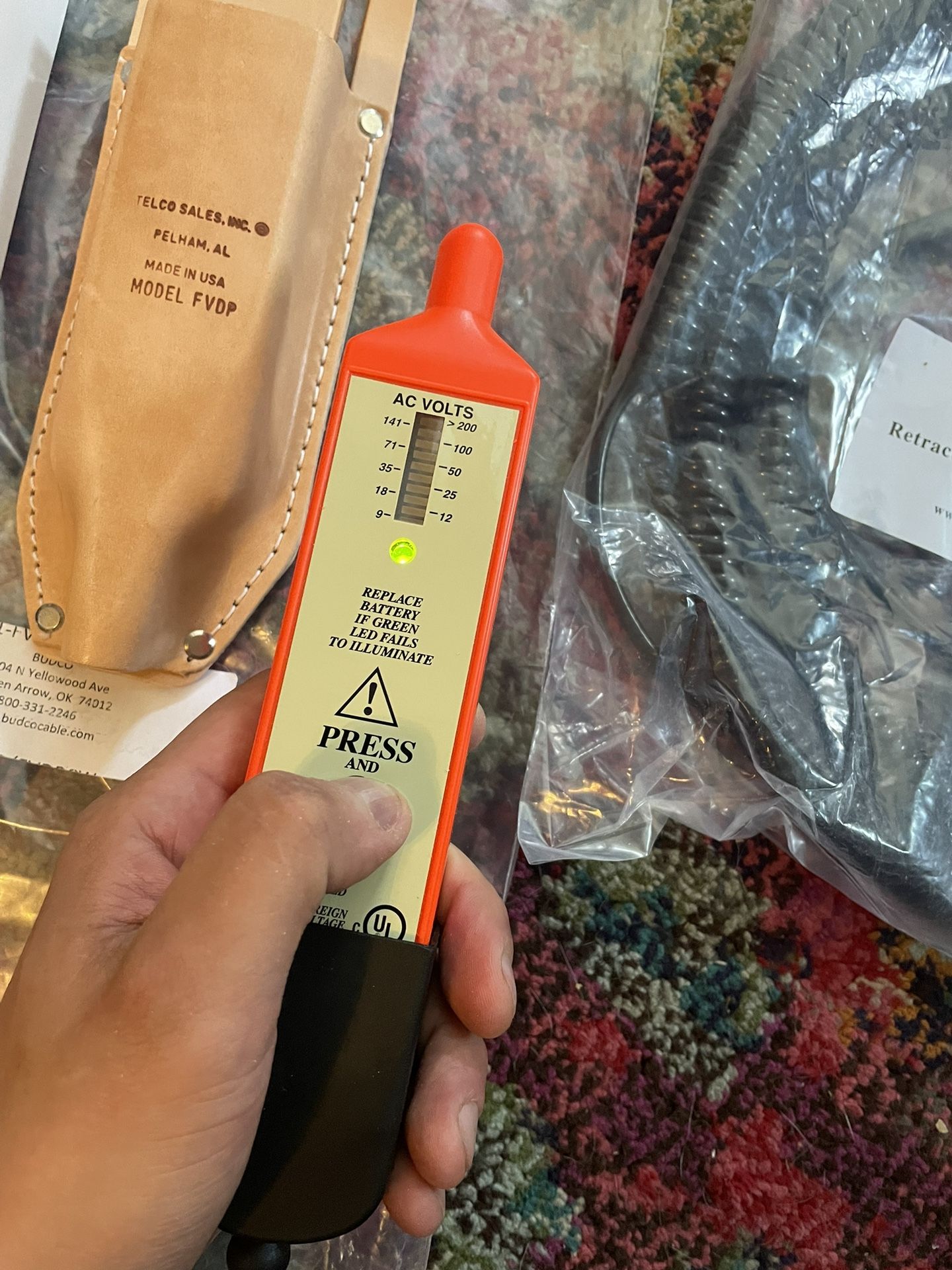 Brand New Foreign Voltage Detector FVD and accessories for Sale in