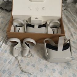 Meta Quest 2 VR Headsets — Stick Drift — Cash Only