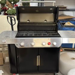 Weber Genesis E-435 4-Burner Liquid Propane Gas Grill, Black