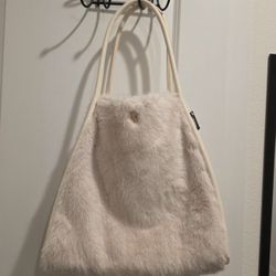 Victoria's Secret Faux Fur Tote Bag