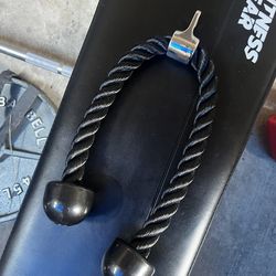 Tricep rope attachment