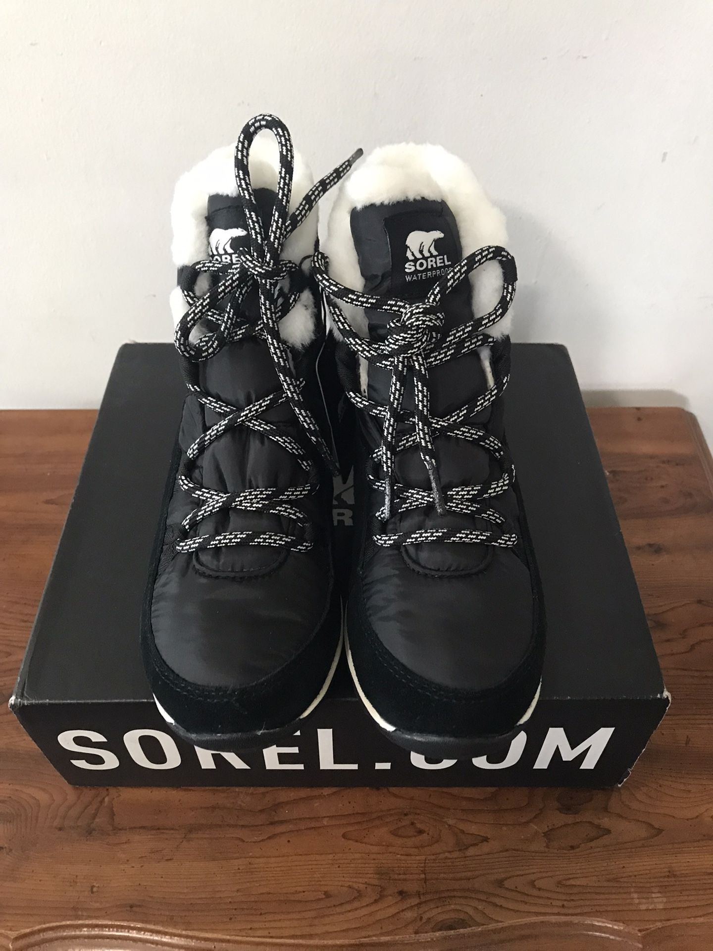 NWT Sorel Black Winter Boots ☔️