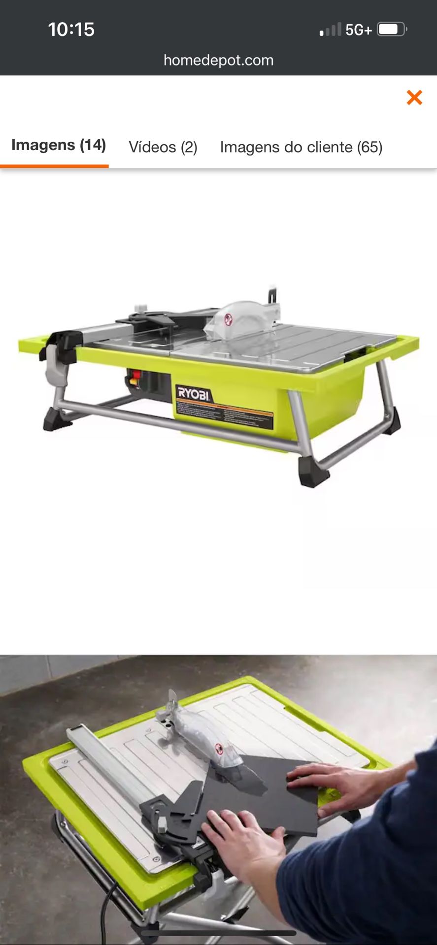 Saw Table RYOBI 