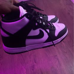 high Top Panda Dunks