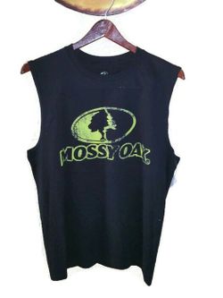 New Men's Mossy Oak Top Size M