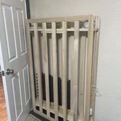 wood foldable bed frame