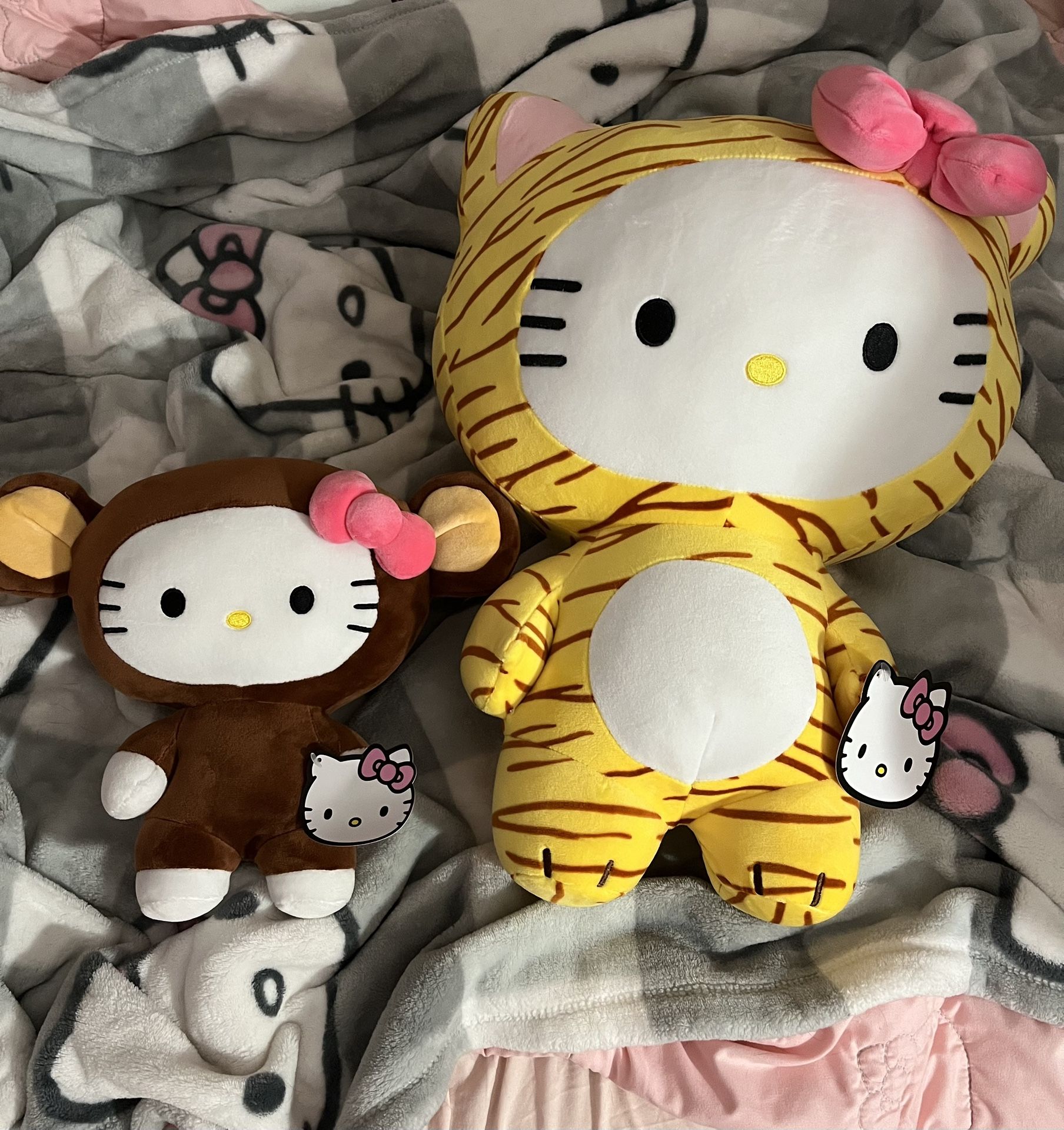 Hello Kitty Zoo Animal Plushes