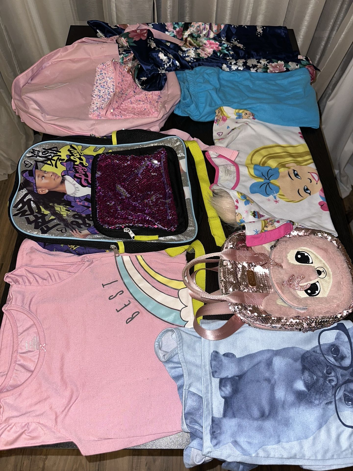 10/12 Pjs & Girls Backpacks