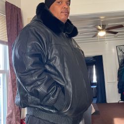 Brand new leather jacket