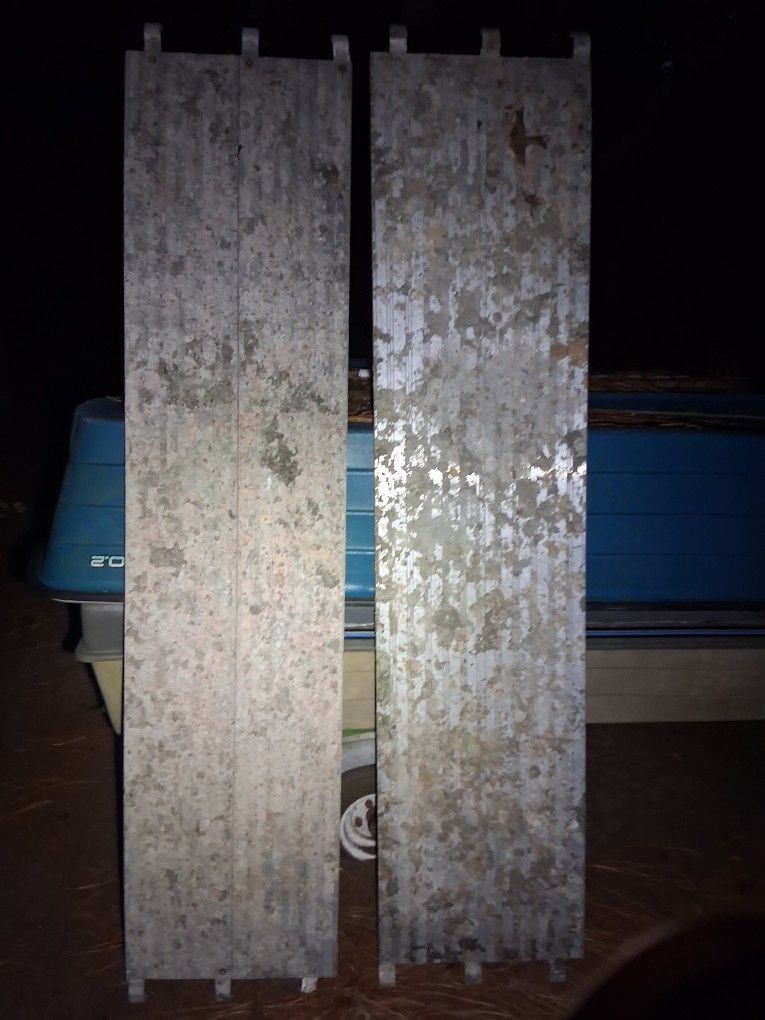 2- 2 X7 Alluminum Walkboards
