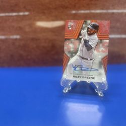 Topps Riley Greene rookie Auto 19/25 