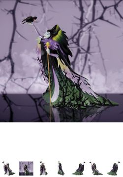 Maleficent disney showcase collection