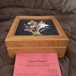 Original Deichert Music/ Jewelry Box
