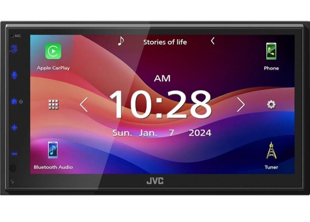 JVC KW-M590BT
Digital multimedia receiver (does not play discs)