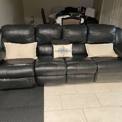Leather Couch for Sale