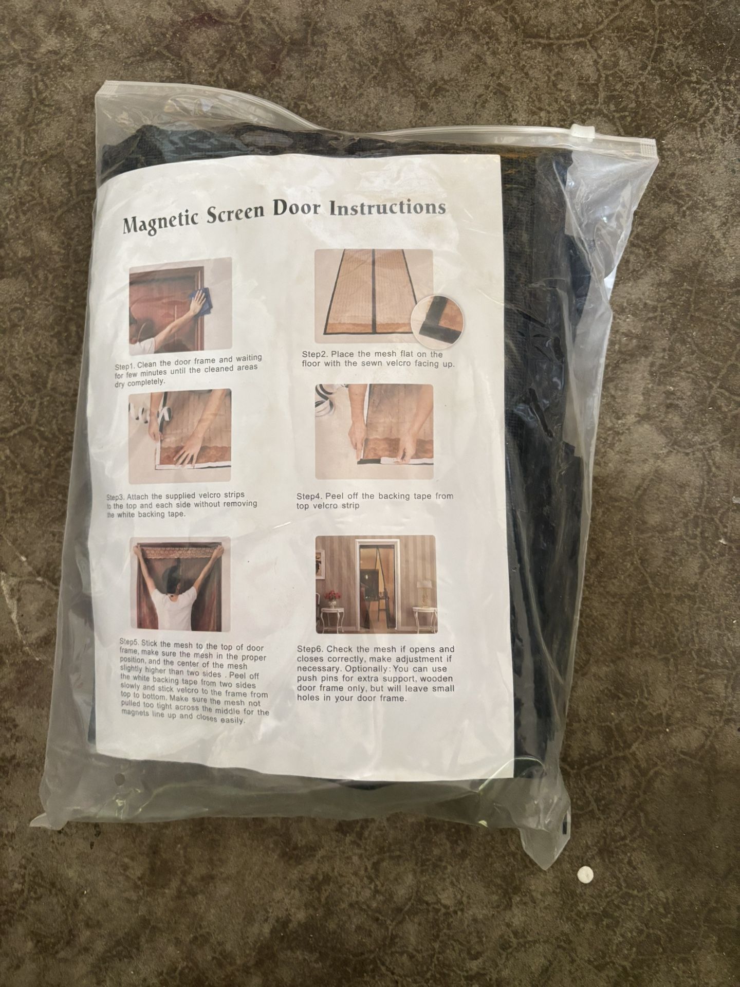 Magnetic Screen Door