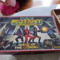 Vintage Board Game - Rare - Mutant Chronicles Siege Of The Citadel