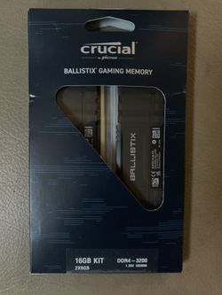 Crucial Ballistix Gaming Memory DDR4-3200